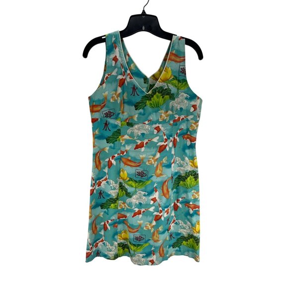Love Life Felice Pappas Sheath Dress L Multicolor Floral Sleeveless Boho Summer - Picture 7 of 10